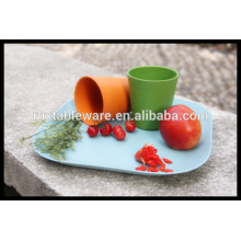 2014 BEST SELLER BAMBOO FIBER Geschirr &amp; BAMBOO FIBER Geschirr Set / PLANT FIBER Geschirr